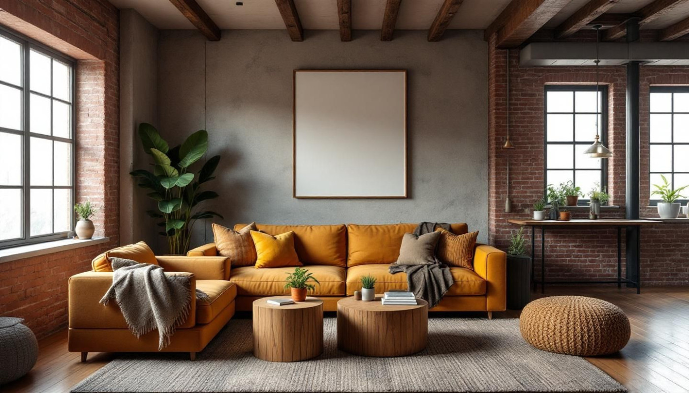 Comment fusionner styles cosy et industriel dans votre espace ?