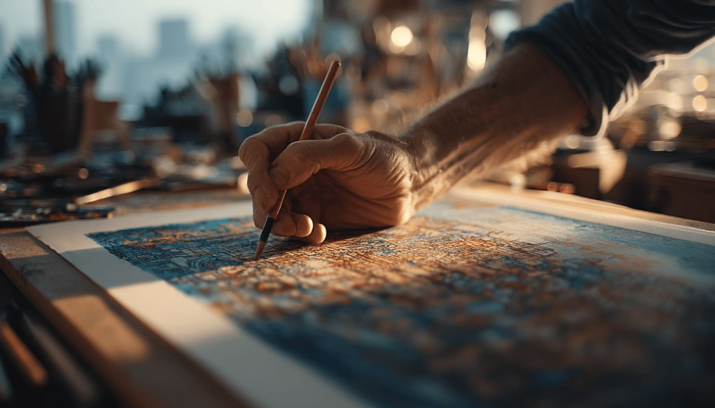 Techniques d'illustration et styles populaires pour les posters de villes
